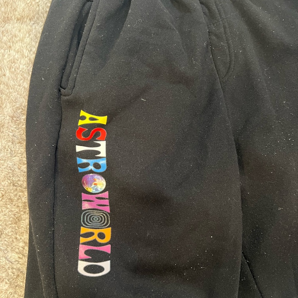 Astroworld Black Joggers